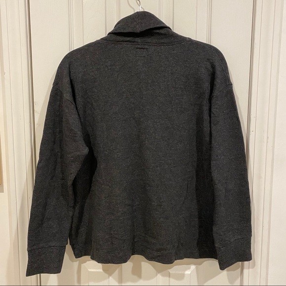 J. Crew Cozy Turtleneck in Vintage Cotton Terry - Picture 5 of 6